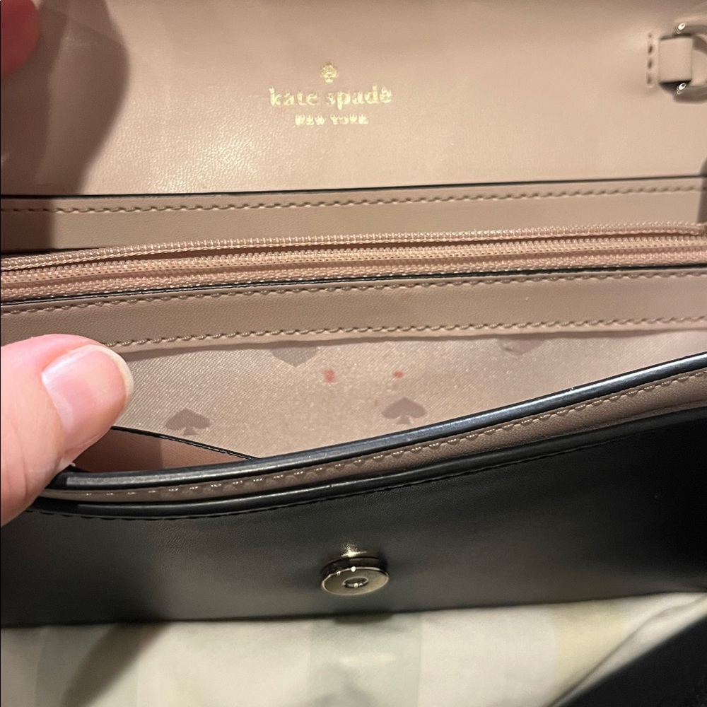 Kate Spade ♠️ Gemma Wallet on detachable chain for crossbody or clutch - Picture 4 of 11
